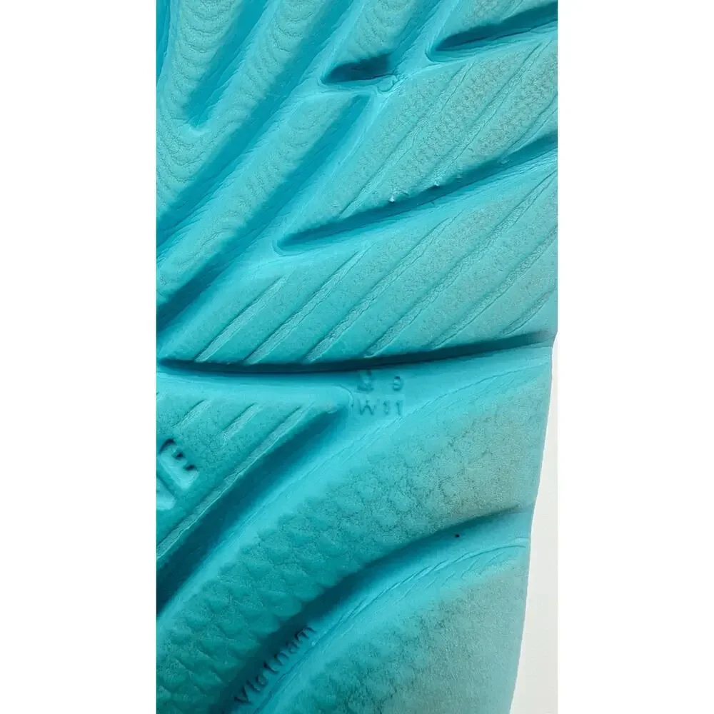 Hoka One One Unisex M9/W11Aqua Blue Recovery Slide Sandals Lightweight Cushioned